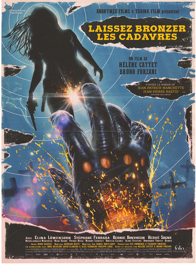 Affiche - LAISSEZ BRONZER LES CADAVRES - 40x55cm