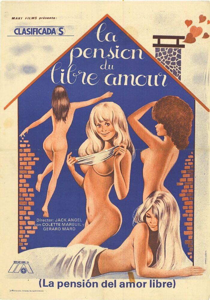Affiche - PENSION DU LIBRE AMOUR (la) - 50x70cm
