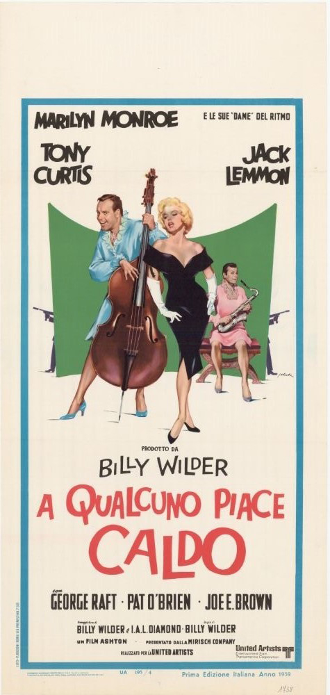 Affiche - CERTAINS L'AIMENT CHAUD - Ressortie 33x71cm