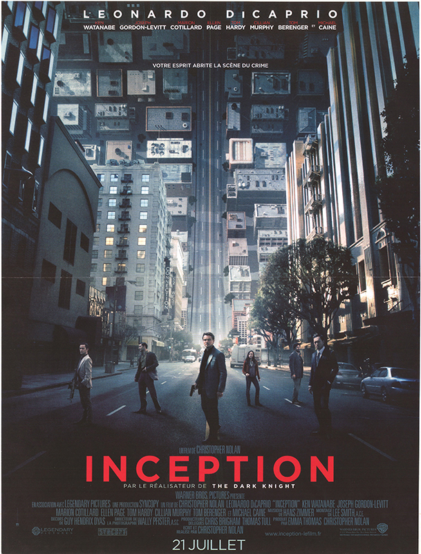 Affiche - INCEPTION - 40x55cm