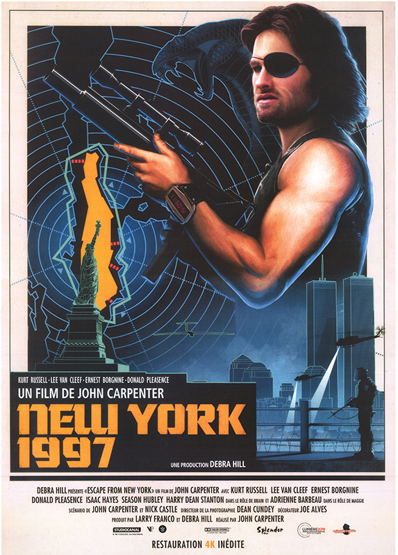Affiche - NEW YORK 1997 - Ressortie 40x55cm