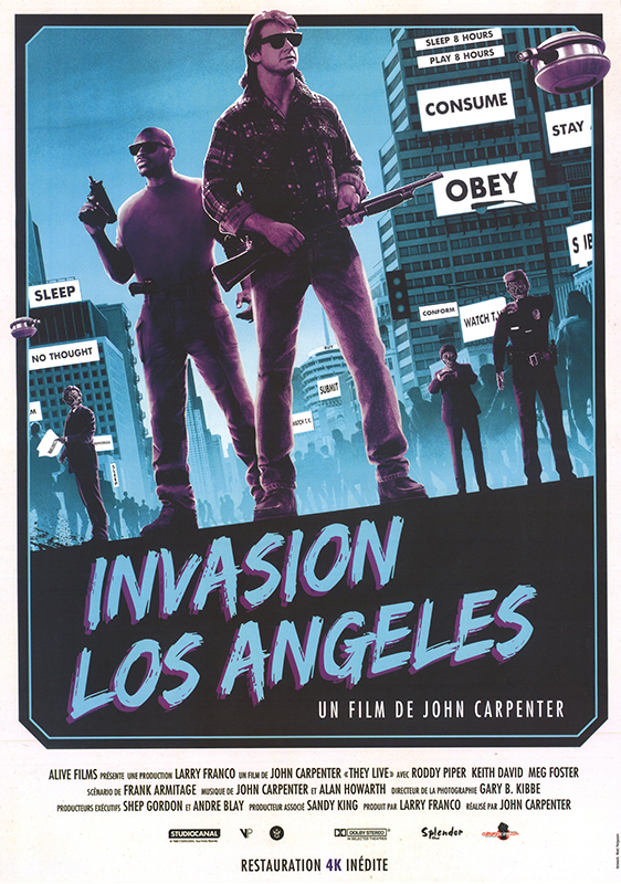 Affiche - INVASION LOS ANGELES - Ressortie 40x55cm