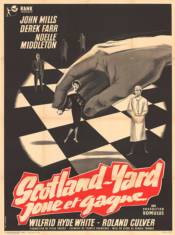 Affiche - SCOTLAND-YARD JOUE ET GAGNE - 120x160cm