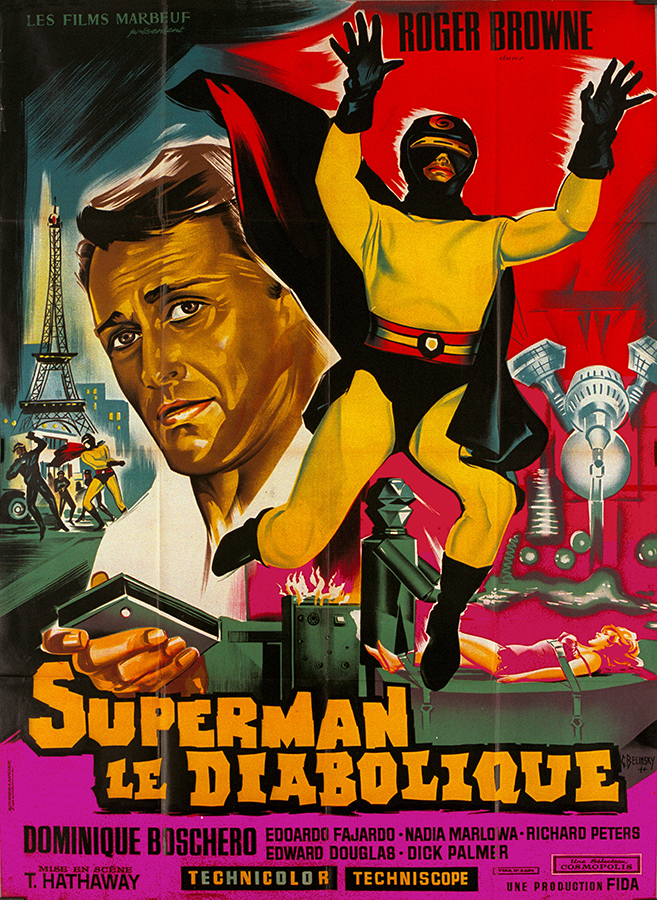 Affiche - SUPERMAN LE DIABOLIQUE - 120x160cm