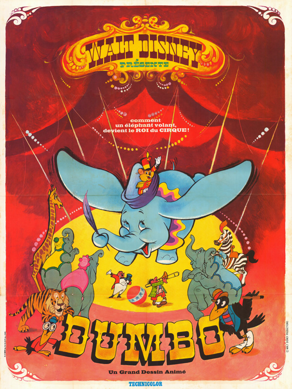 Affiche - DUMBO - Ressortie 60x80cm