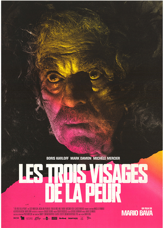 Affiche - TROIS VISAGES DE LA PEUR (les) - Ressortie 40x60cm