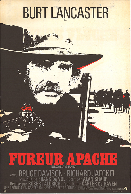 Affiche - FUREUR APACHE - 40x55cm
