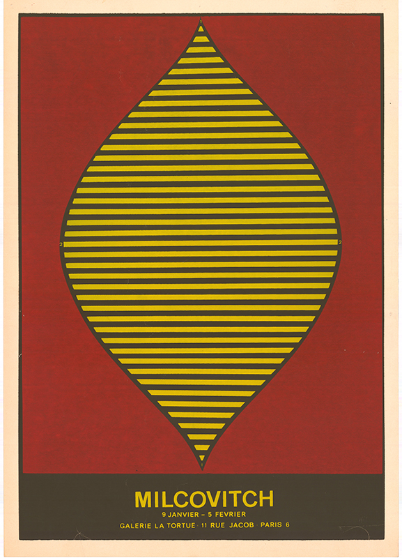 MILCOVITCH, GALERIE LA TORTUE