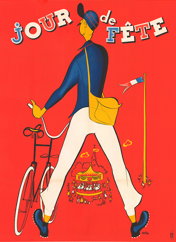 Affiche - JOUR DE FETE - Ressortie 120x160cm B