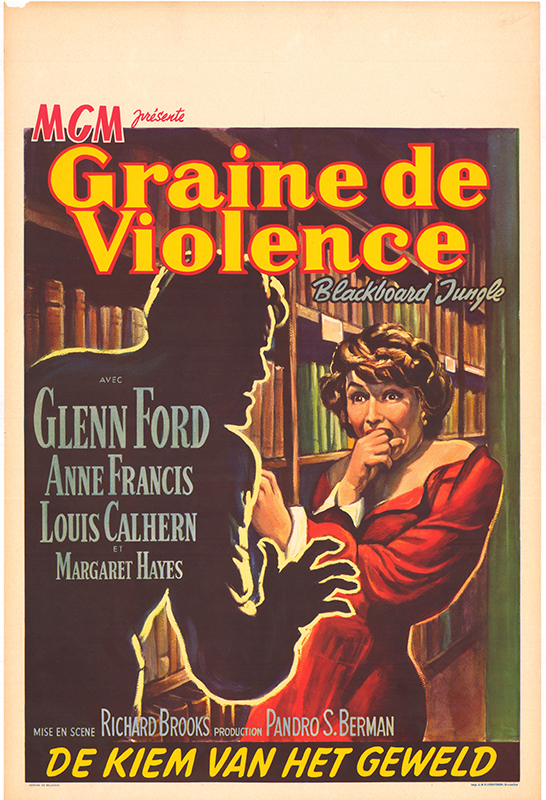 Affiche - GRAINE DE VIOLENCE - 36x56cm