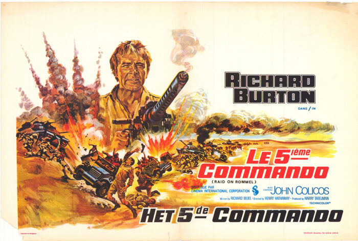 Affiche - CINQUIEME COMMANDO (le) - 36x56cm