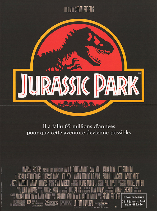 Affiche - JURASSIC PARK - 40x55cm