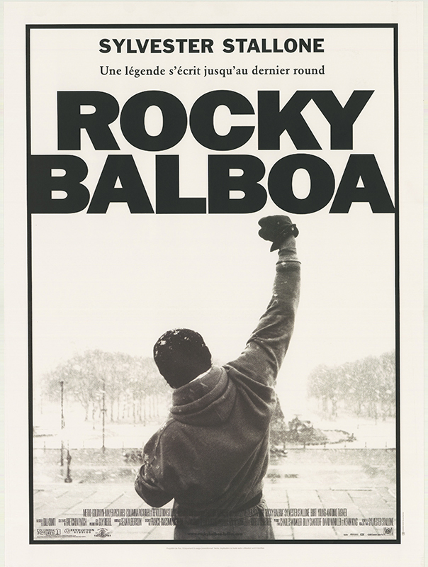 Affiche - ROCKY - ressortie 40x55cm
