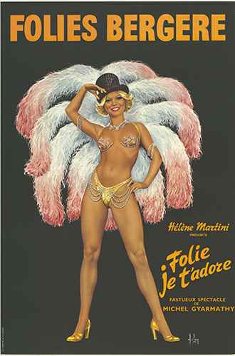 FOLIES BERGERES - HELENE MARTINI présente FOLIE JE T'ADORE