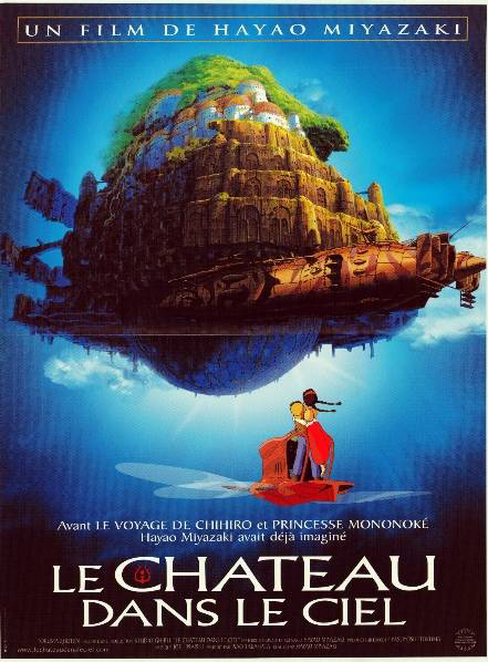 Affiche - CHATEAU DANS LE CIEL (Le) - 40x55cm