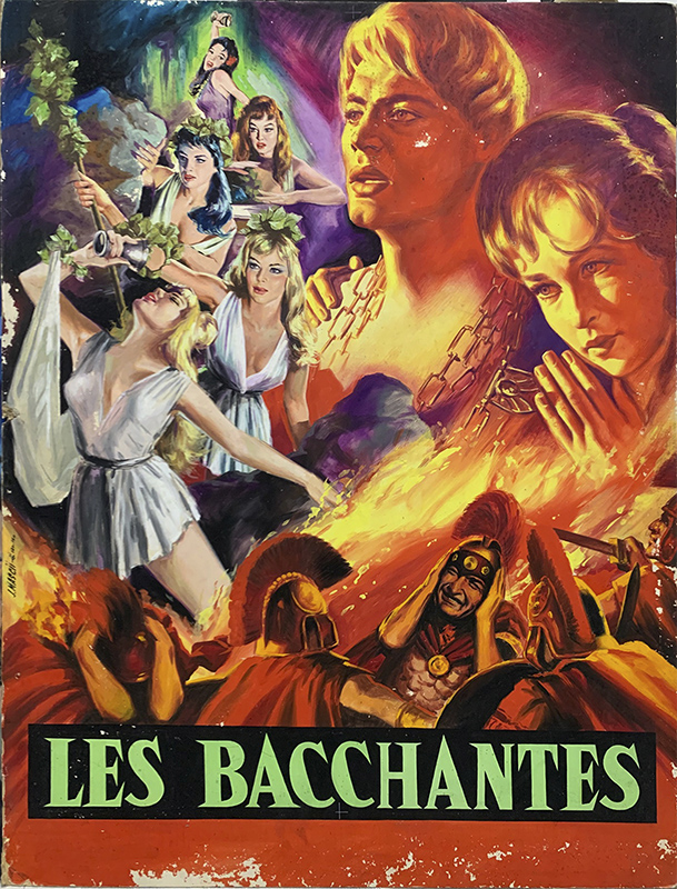Maquette - BACCHANTES (les) - 50x65cm