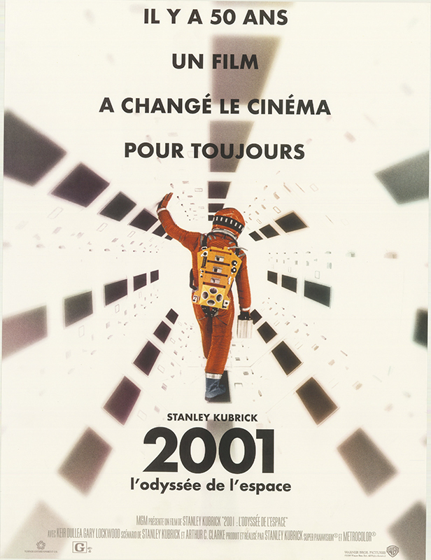 Affiche - 2001 L'ODYSSEE DE L'ESPACE - Ressortie 40x55cm