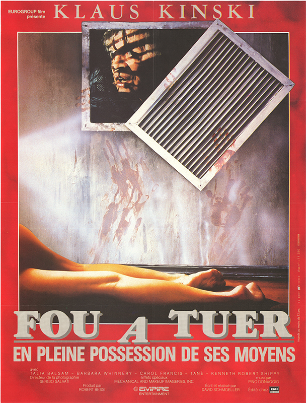 Affiche - FOU A TUER - 60x80cm