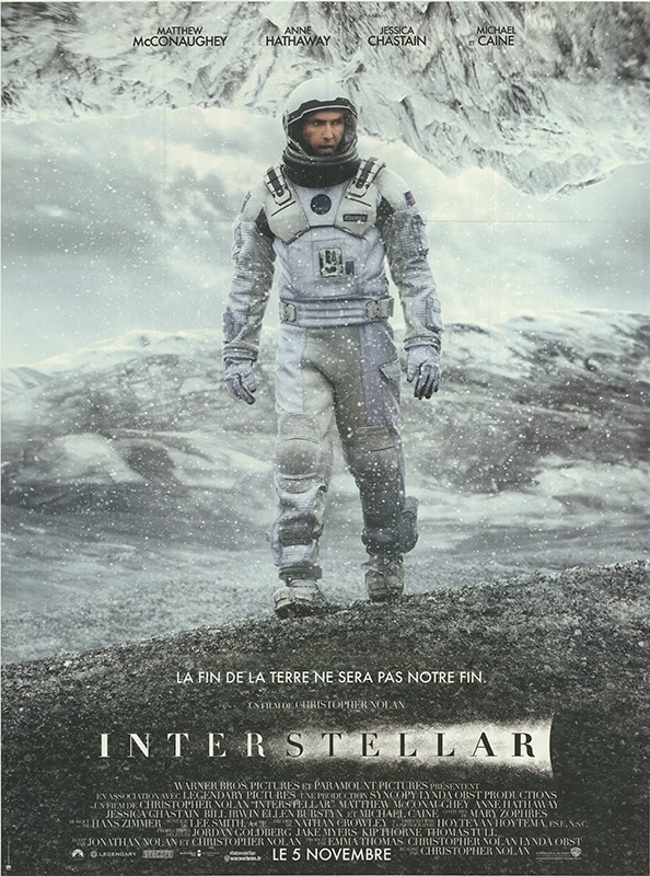 Affiche - INTERSTELLAR - 120x160cm