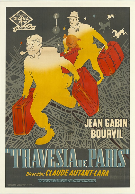 Affiche - TRAVERSEE DE PARIS (la) - 70x105cm