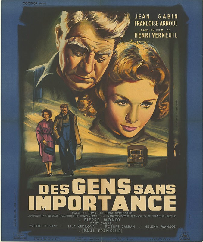 Affiche - DES GENS SANS IMPORTANCE - 45x55cm