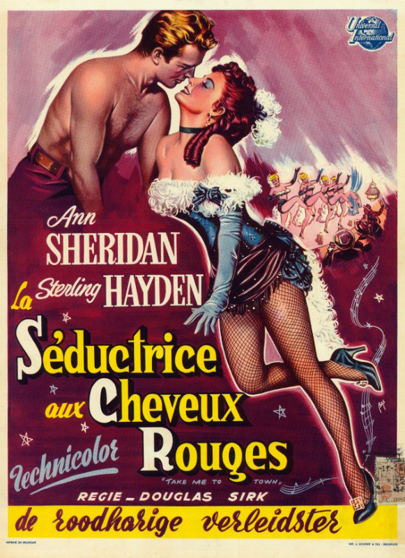 Affiche - SEDUCTRICE AUX CHEVEUX ROUGES (la) - 36x56cm
