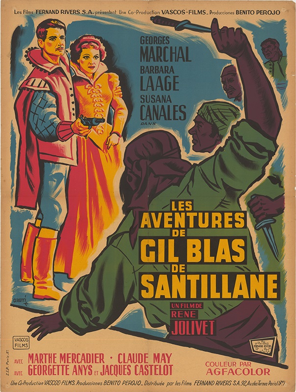 Affiche - AVENTURES DE GIL BLAS DE SANTILLANE - 60x80cm