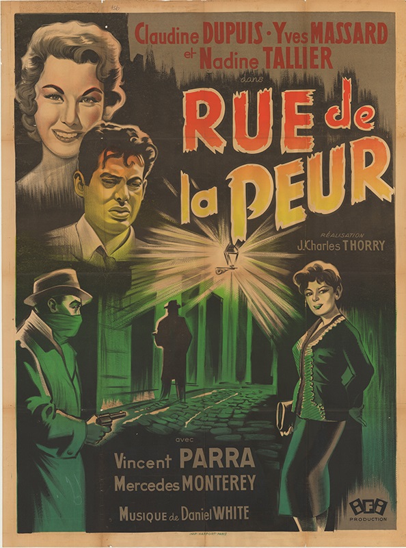 Affiche - RUE DE LA PEUR - 120x160cm