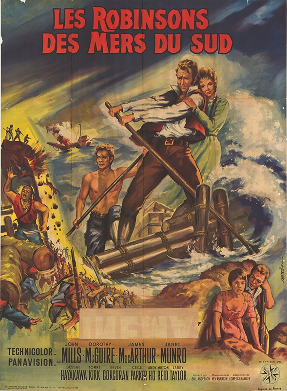 Affiche - ROBINSONS DES MERS DU SUD (les) - 120x160cm B