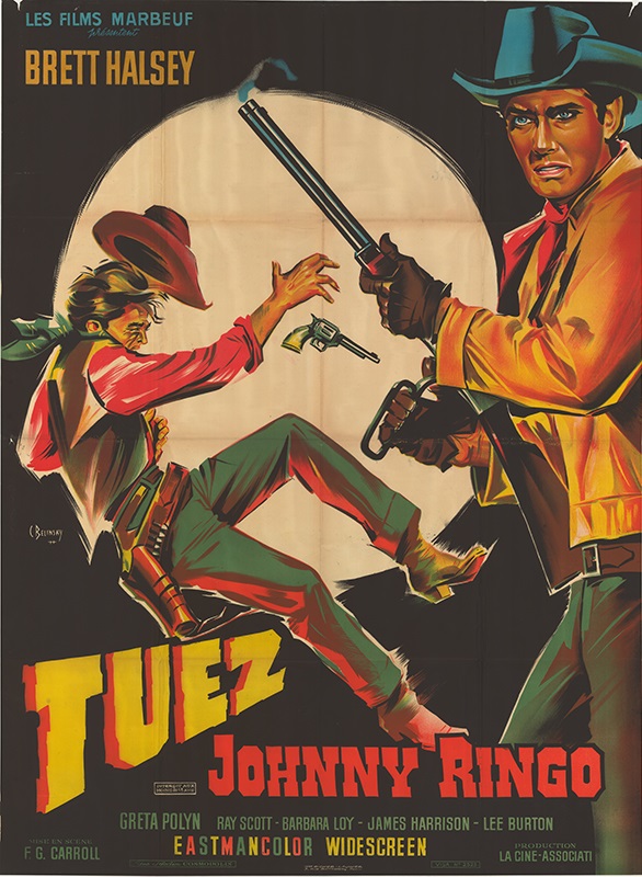 Affiche - TUEZ JOHNNY RINGO - 120x160cm