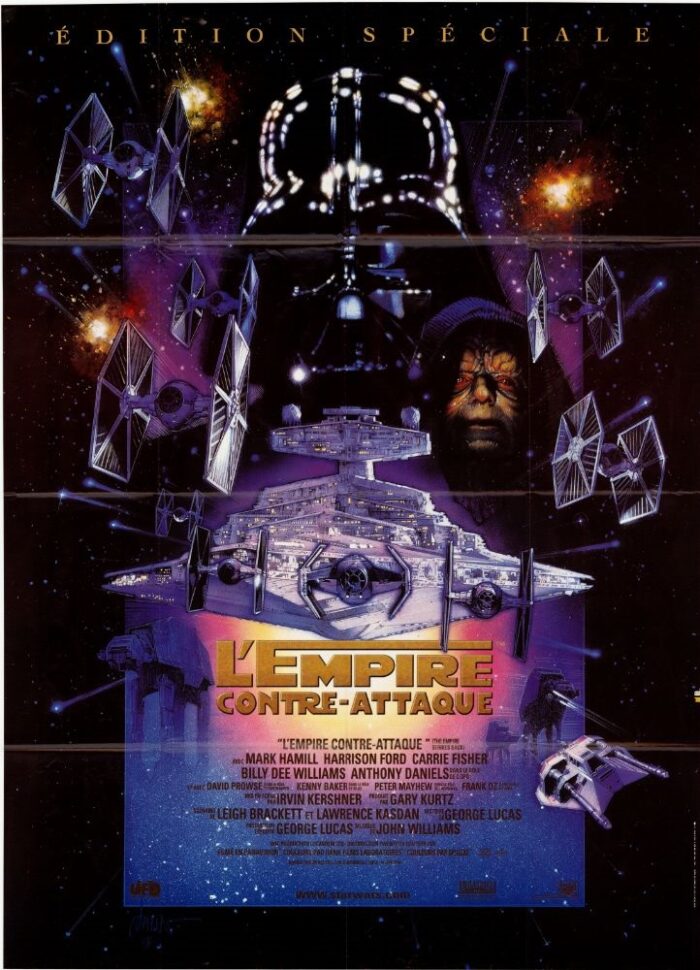 Affiche - EMPIRE CONTRE ATTAQUE (l') - Ressortie 120x160cm