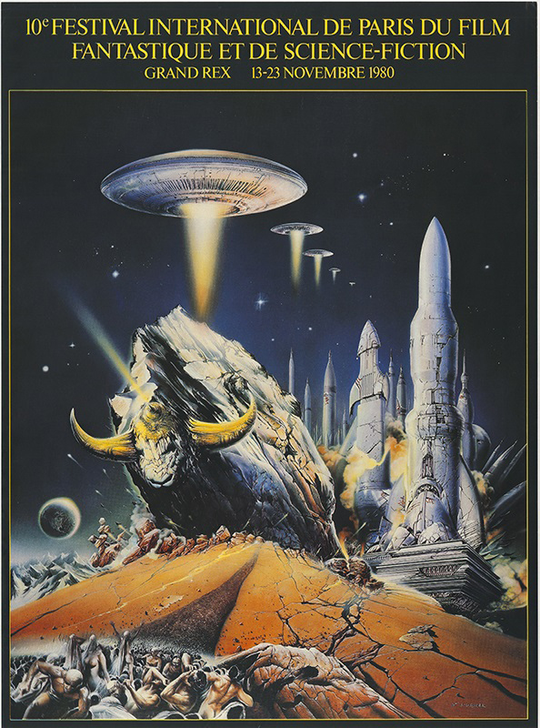 Affiche - 10eme FESTIVAL DU FILM FANTASTIQUE - 60x80cm
