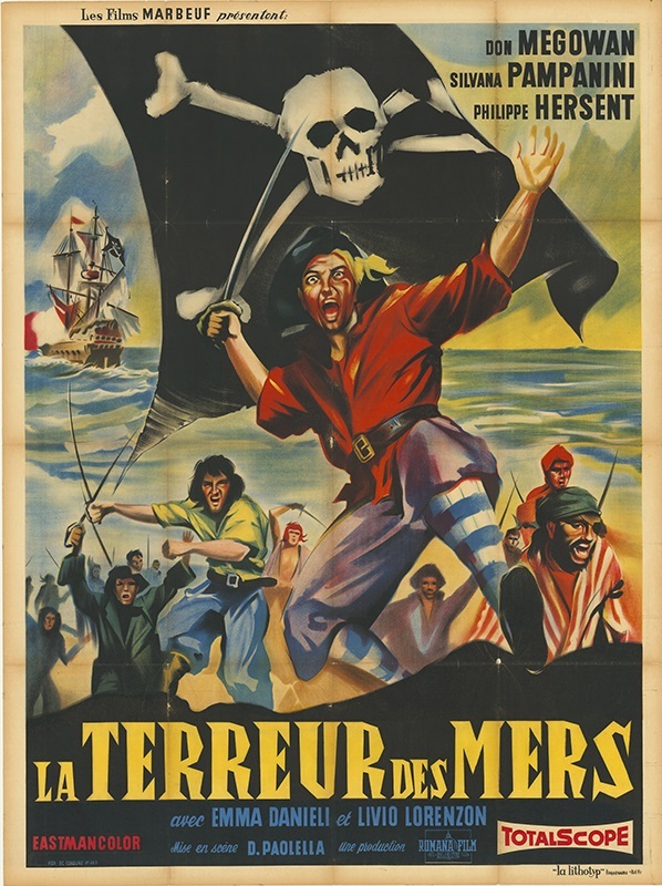 Affiche - TERREUR DES MERS (la) - 120x160cm