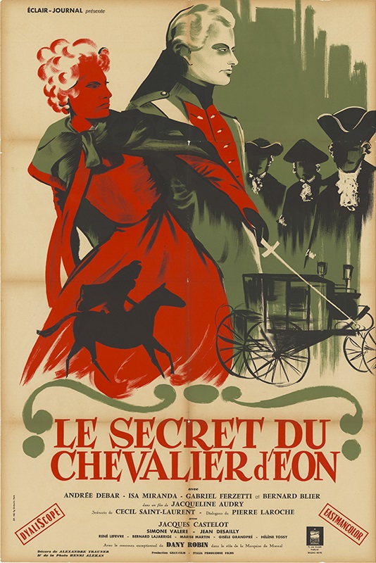 Affiche - SECRET DU CHEVALIER D'EON (le) - 80x120cm