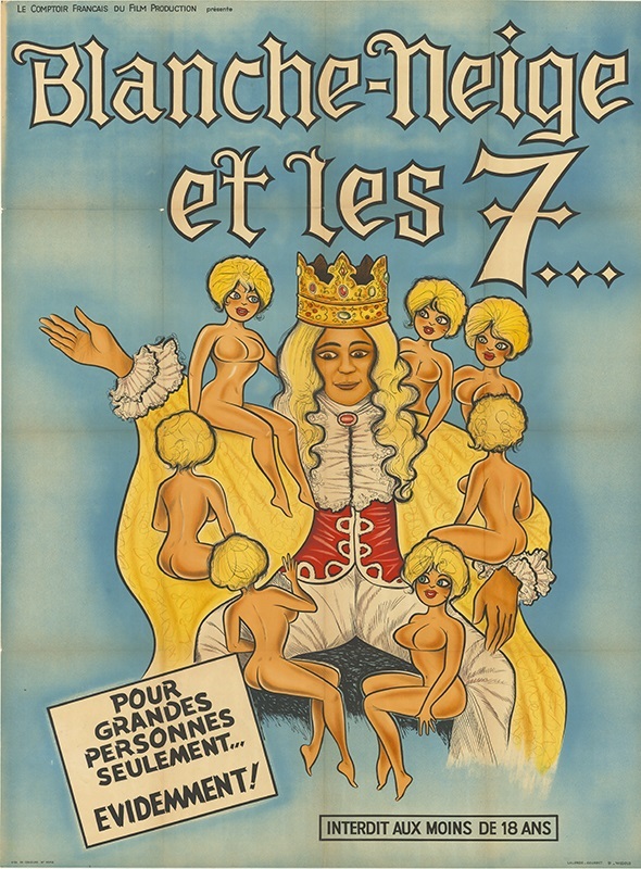 Affiche - BLANCHE NEIGE ET LES SEPT… - 120x160cm