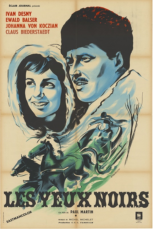 Affiche - YEUX NOIRS (les) - 80x120cm