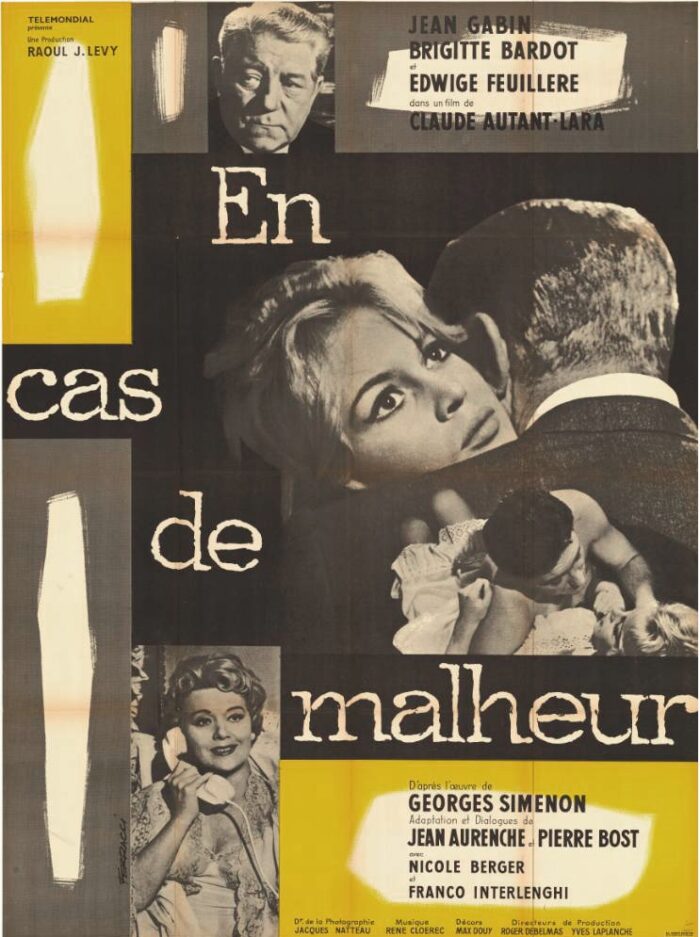 Affiche - EN CAS DE MALHEUR - Ressortie 120x160cm