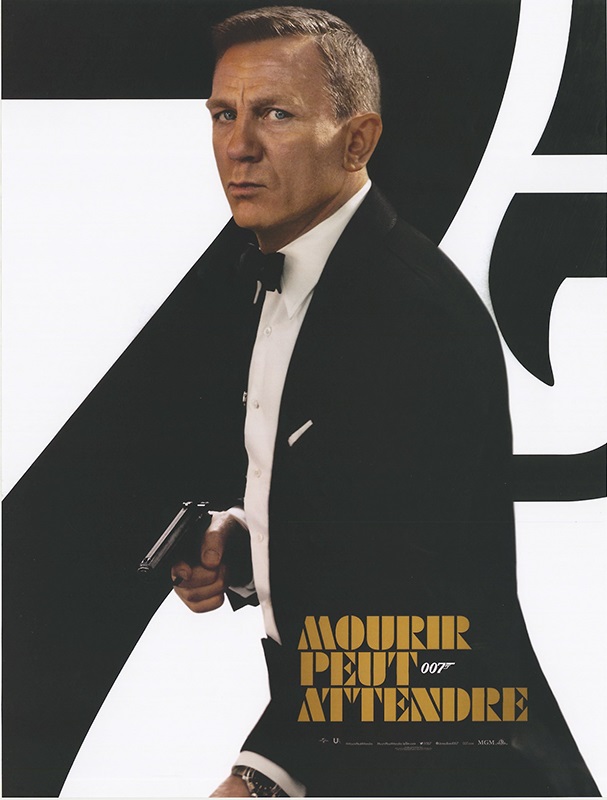 Affiche - MOURIR PEUT ATTENDRE - 40x55cm