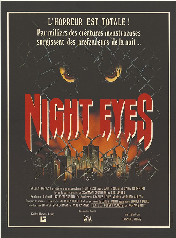 Affiche - RATS ATTAQUENTS (les) / NIGHT EYES - 40x55cm