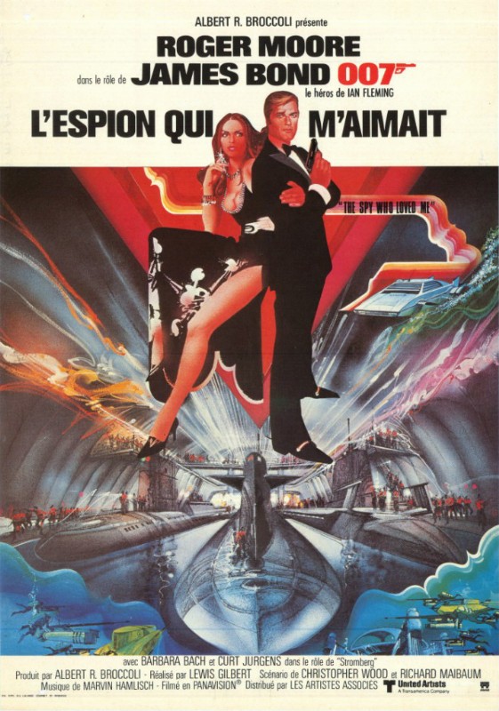 Repro 30x40cm - ESPION QUI M'AIMAIT (l') - Française