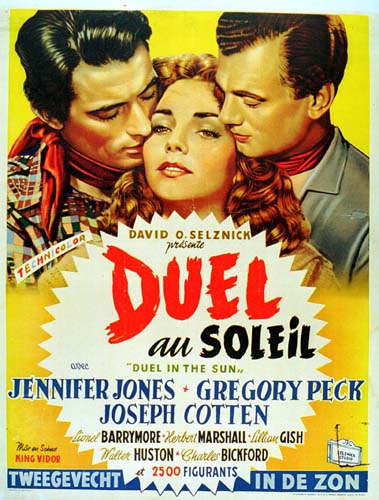 Affiche - DUEL AU SOLEIL - 36x56cm