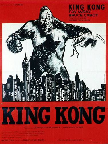 Affiche - KING KONG - Ressortie 120x160cm