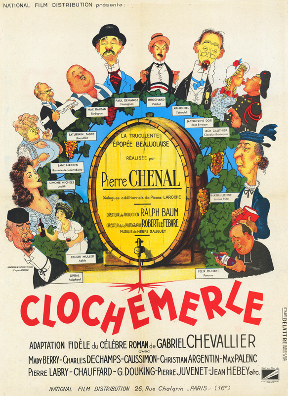 Affiche - CLOCHEMERLE - 60x80cm
