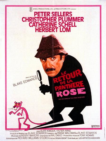 Affiche - RETOUR DE LA PANTHERE ROSE (la) - 60x80cm
