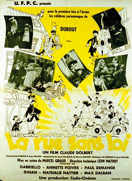 Affiche - RUE SANS LOI (la) - 60x80cm