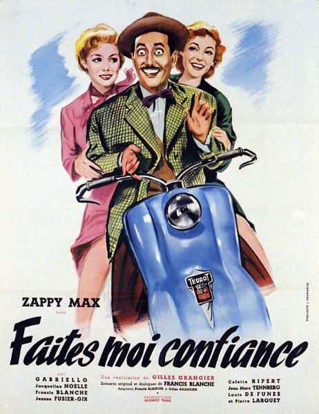 Affiche - FAITES-MOI CONFIANCE - 45x55cm