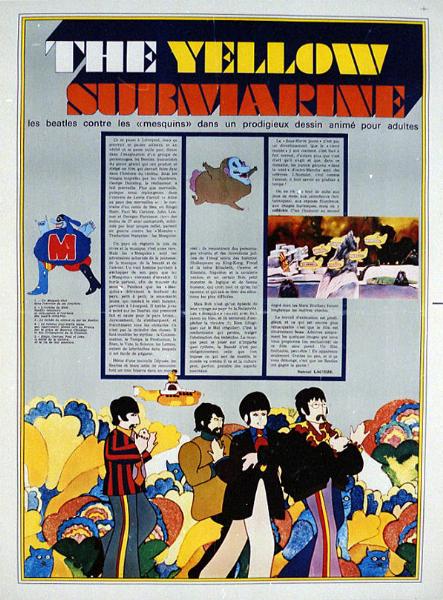 Affiche - YELLOW SUBMARINE - 50x70cm