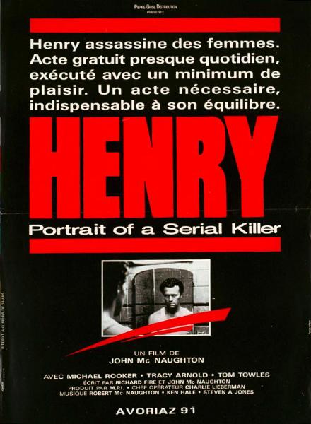 Affiche - HENRY PORTRAIT OF A SERIAL KILLER - 40x55cm