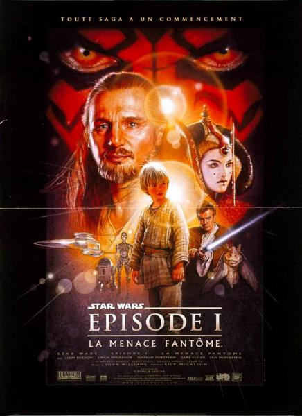Affiche - STAR WARS EPISODE I : LA MENACE FANTOME - 40x55cm