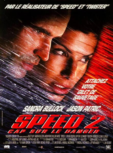 Affiche - SPEED 2 - CAP SUR LE DANGER - 40x55cm